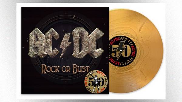 AC/DC reveals second set of 50th anniversary gold vinyl releases