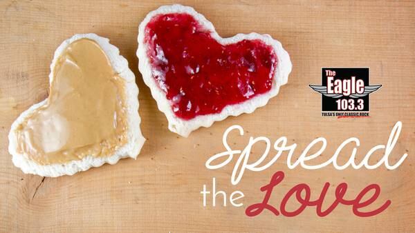 Spread The Love With 103.3 The Eagle & The Community Food Bank of Eastern Oklahoma