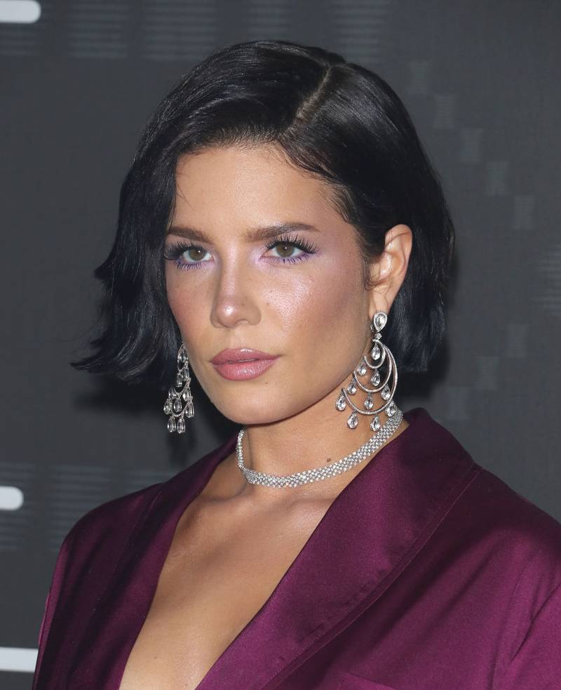 NEW YORK, NEW YORK - SEPTEMBER 10: Halsey attends the Savage x Fenty arrivals during New York Fashion Week at Barclays Center on September 10, 2019 in New York City. (Photo by Jim Spellman/Getty Images)