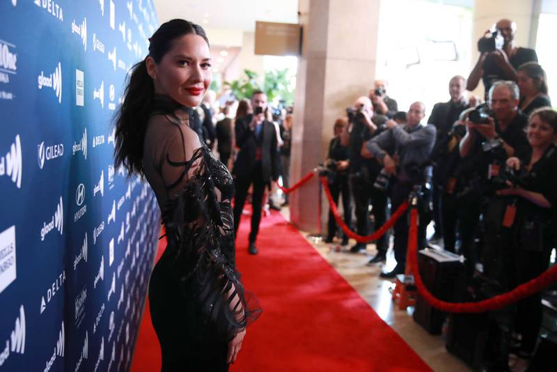 BEVERLY HILLS, CALIFORNIA - MARCH 28: Olivia Munn attends the 30th Annual GLAAD Media Awards Los Angeles at The Beverly Hilton Hotel on March 28, 2019 in Beverly Hills, California. (Photo by Rich Fury/Getty Images for GLAAD)