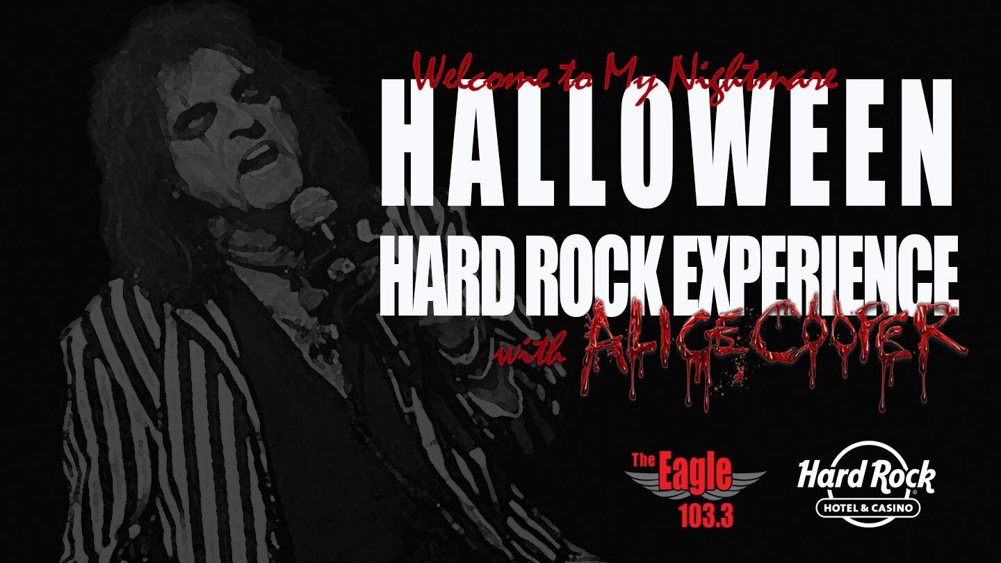 Win The Halloween Hard Rock Experience with Alice Cooper