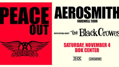 Win Tickets To See Aerosmith and The Black Crowes At The BOK Center