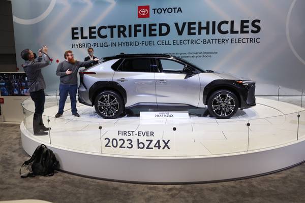Toyota recalls its first all-electric vehicle over concerns about loose wheels