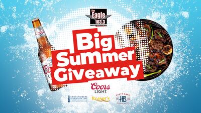 103.3 The Eagle’s & Coors Light Big Summer Giveaway