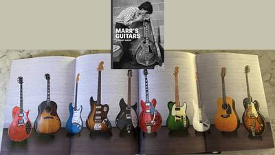 Hear Legendary Guitarist Johnny Marr Talk His Book “Marr’s Guitars”