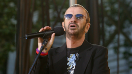 Ringo Starr takes a tumble onstage in New Mexico