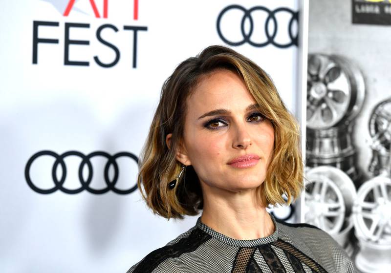 HOLLYWOOD, CALIFORNIA - NOVEMBER 14: Natalie Portman attends AFI FEST 2019 Presented By Audi – "Queen & Slim" Premiere at TCL Chinese Theatre on November 14, 2019 in Hollywood, California. (Photo by Frazer Harrison/Getty Images)