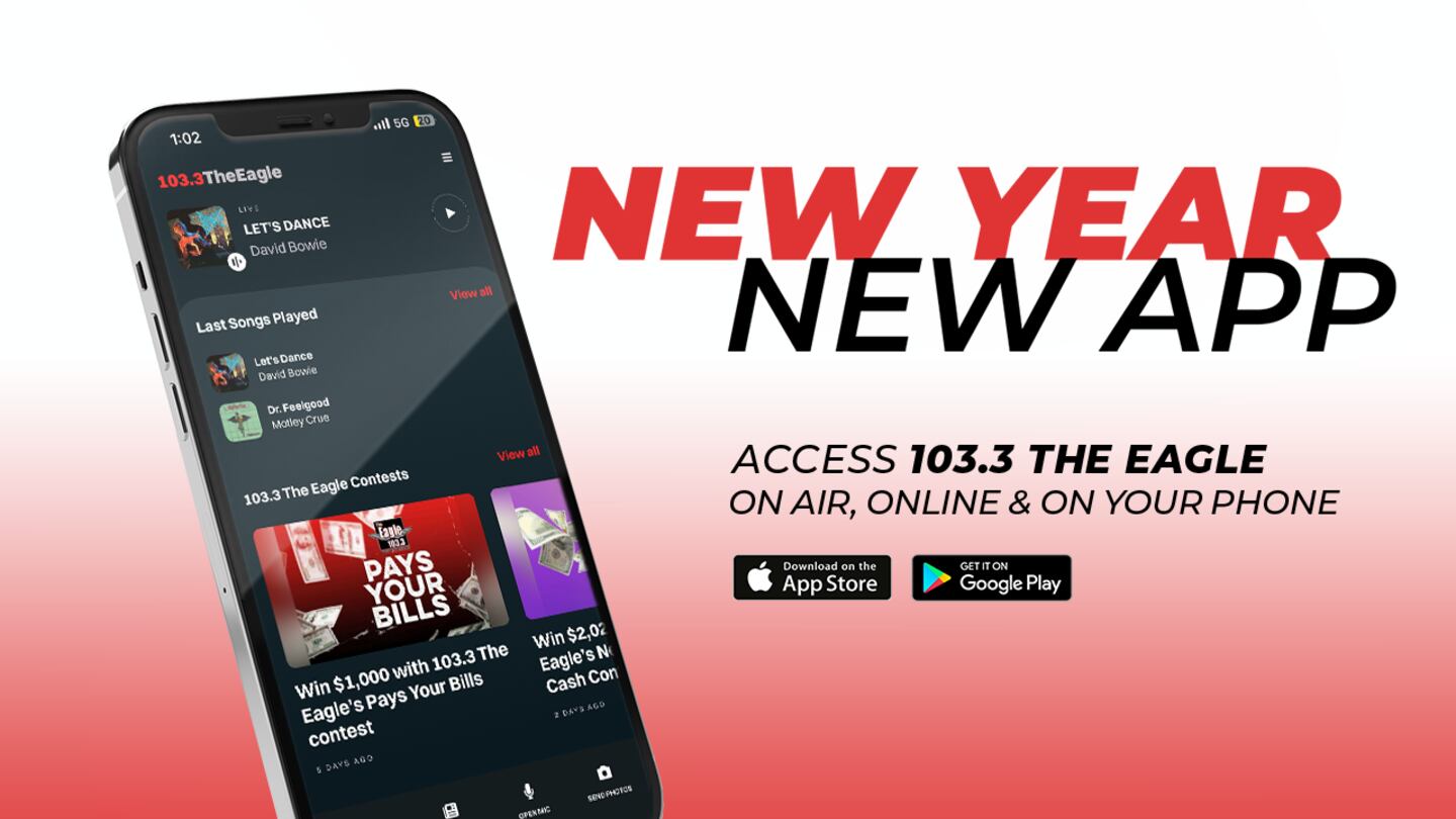Download the all new 103 3 the eagle app 103 3 the eagle