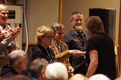 Check out your photos with George Thorogood before he rocked the stage at The Church Studio on 5/4/22