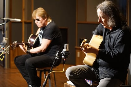 Check out your photos with George Thorogood before he rocked the stage at The Church Studio on 5/4/22