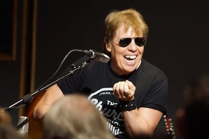 Check out your photos with George Thorogood before he rocked the stage at The Church Studio on 5/4/22