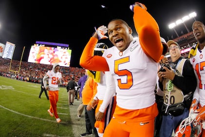 2017 CFP National Championship Clemson Tigers Alabama Crimson Tide